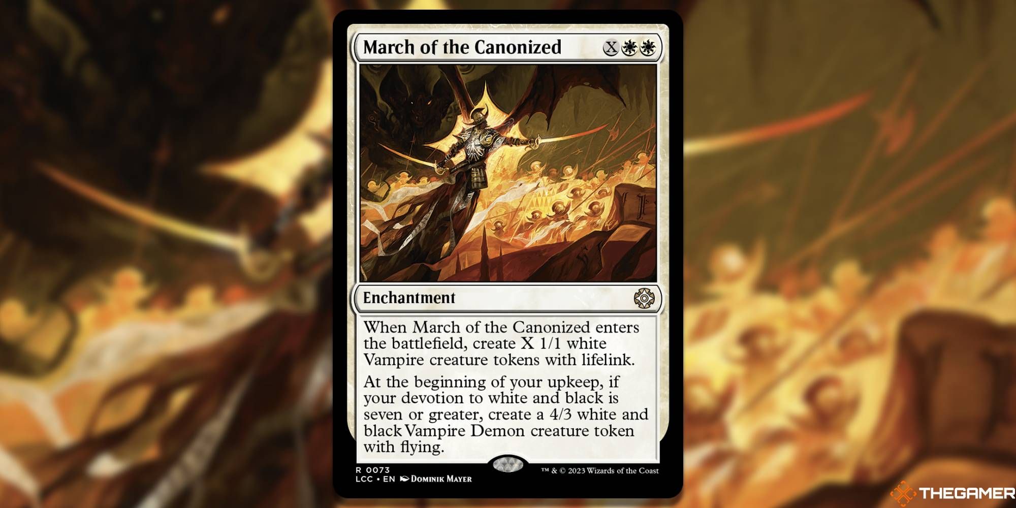 MTG - March of the Canonized