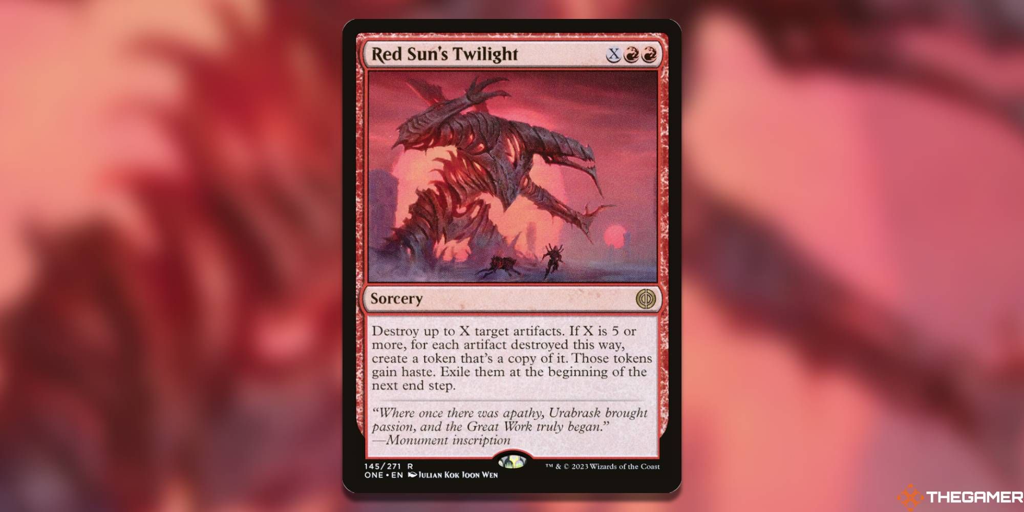 MTG - Red Sun's Twilight