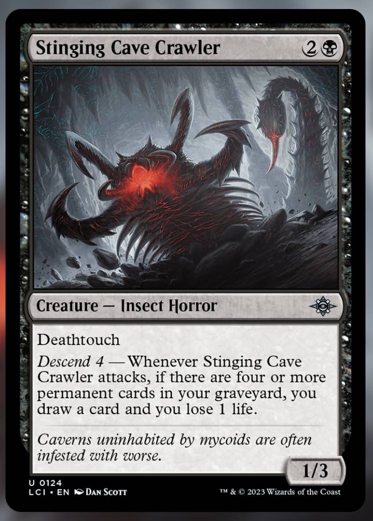 MTG - Stinging Cave Crawler