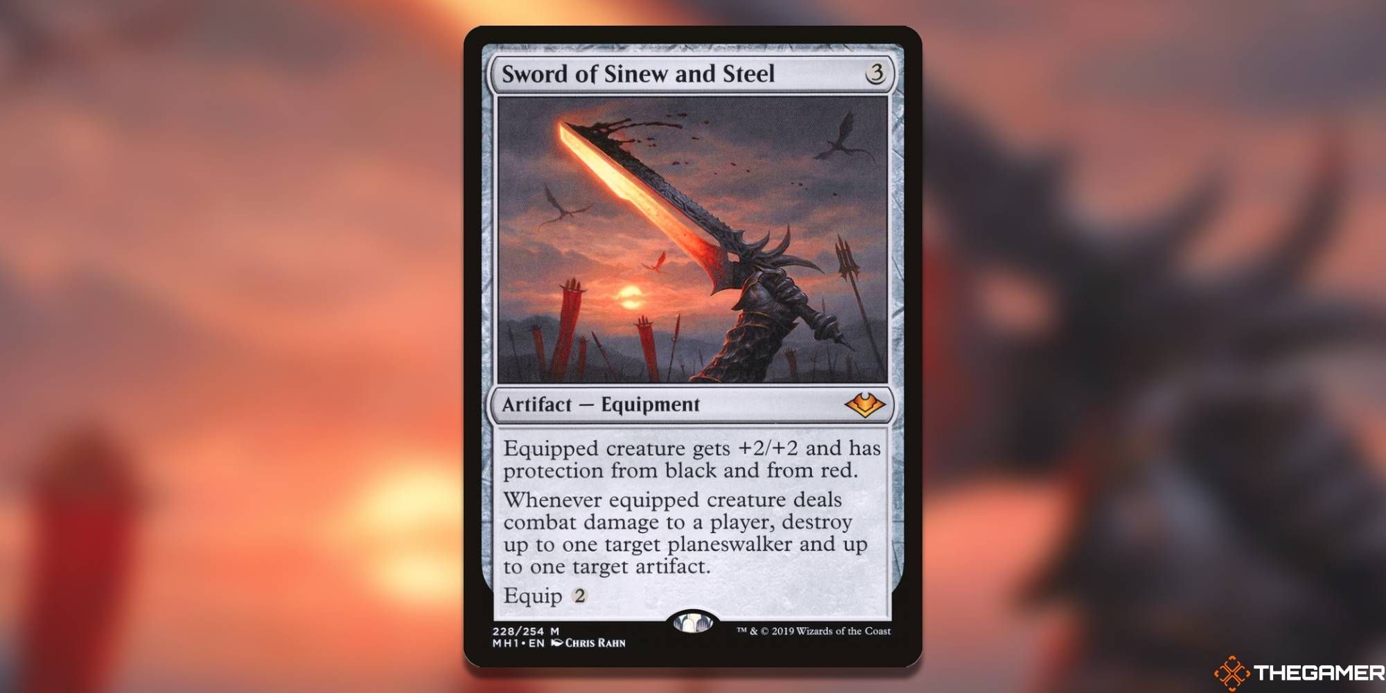 MTG - Sword of Sinew and Steel