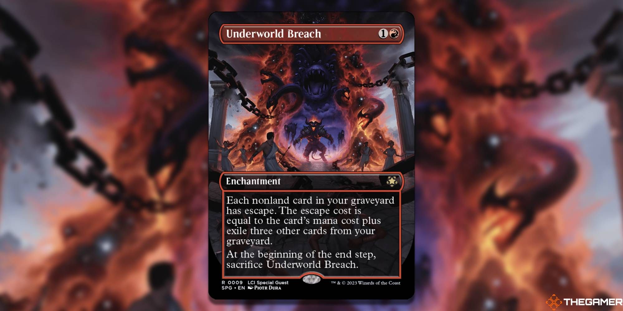 MTG Underworld Breach card and art background