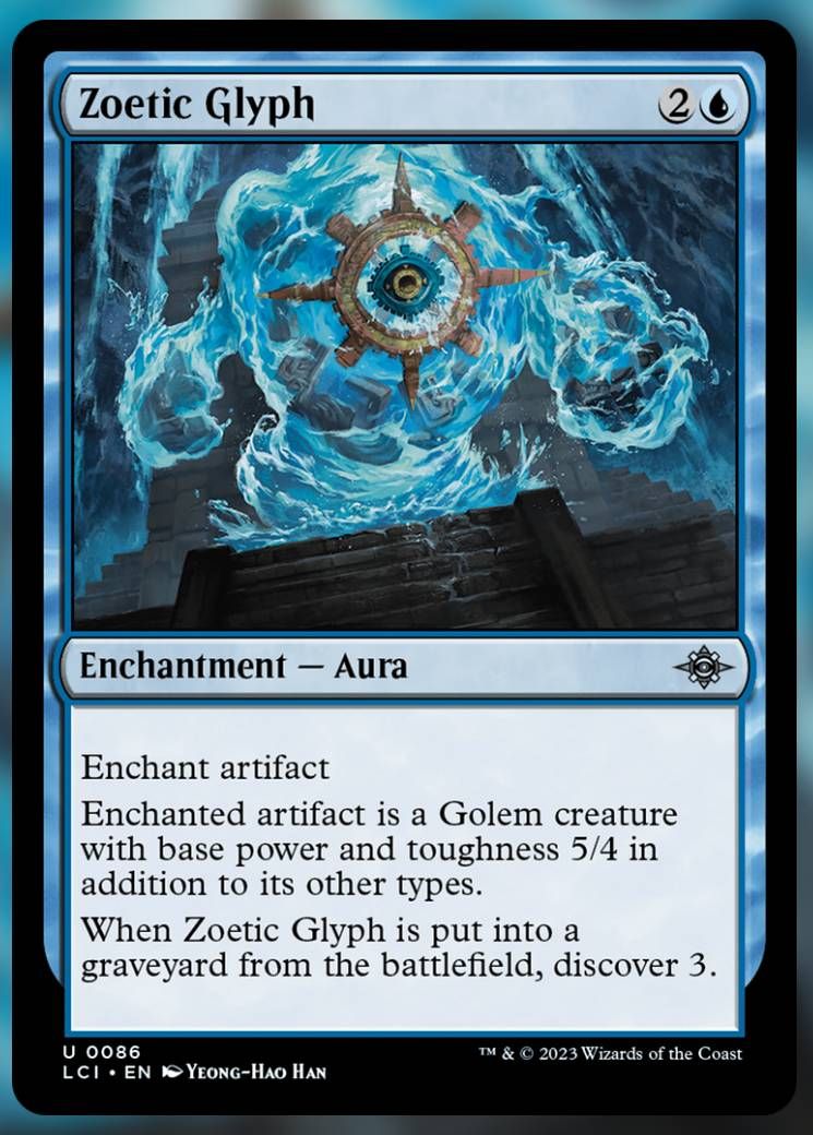 MTG - Zoetic Glyph