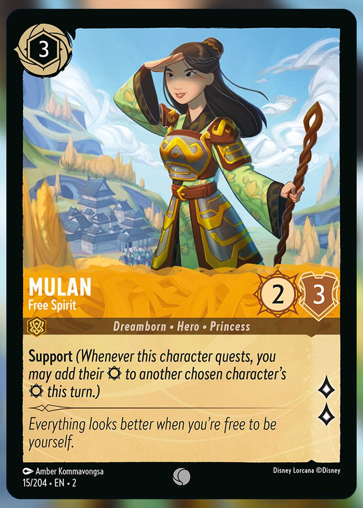 Mulan, Free Spirit
