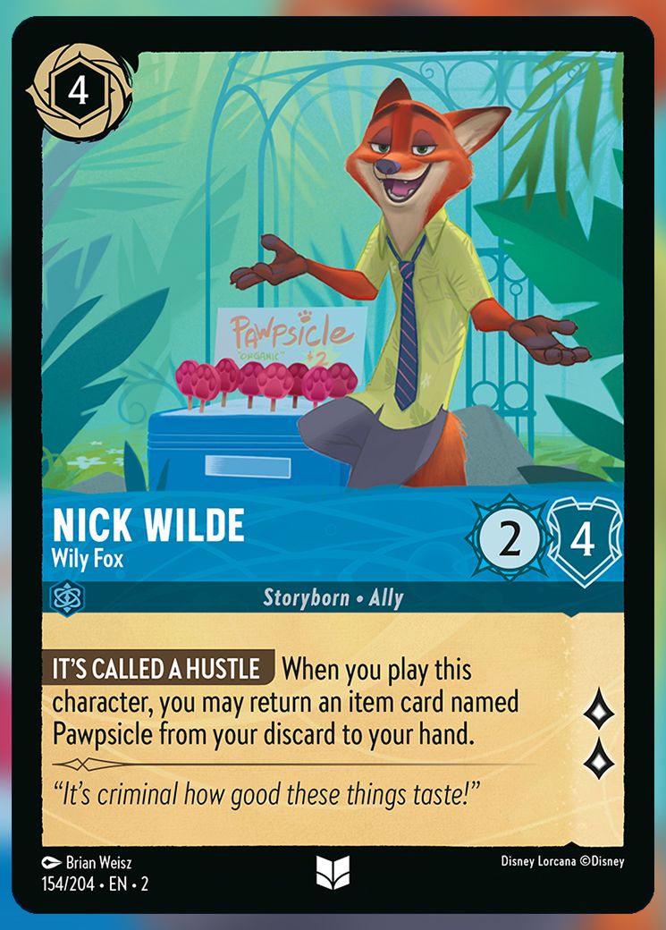 Nick Wilde, Wily Fox
