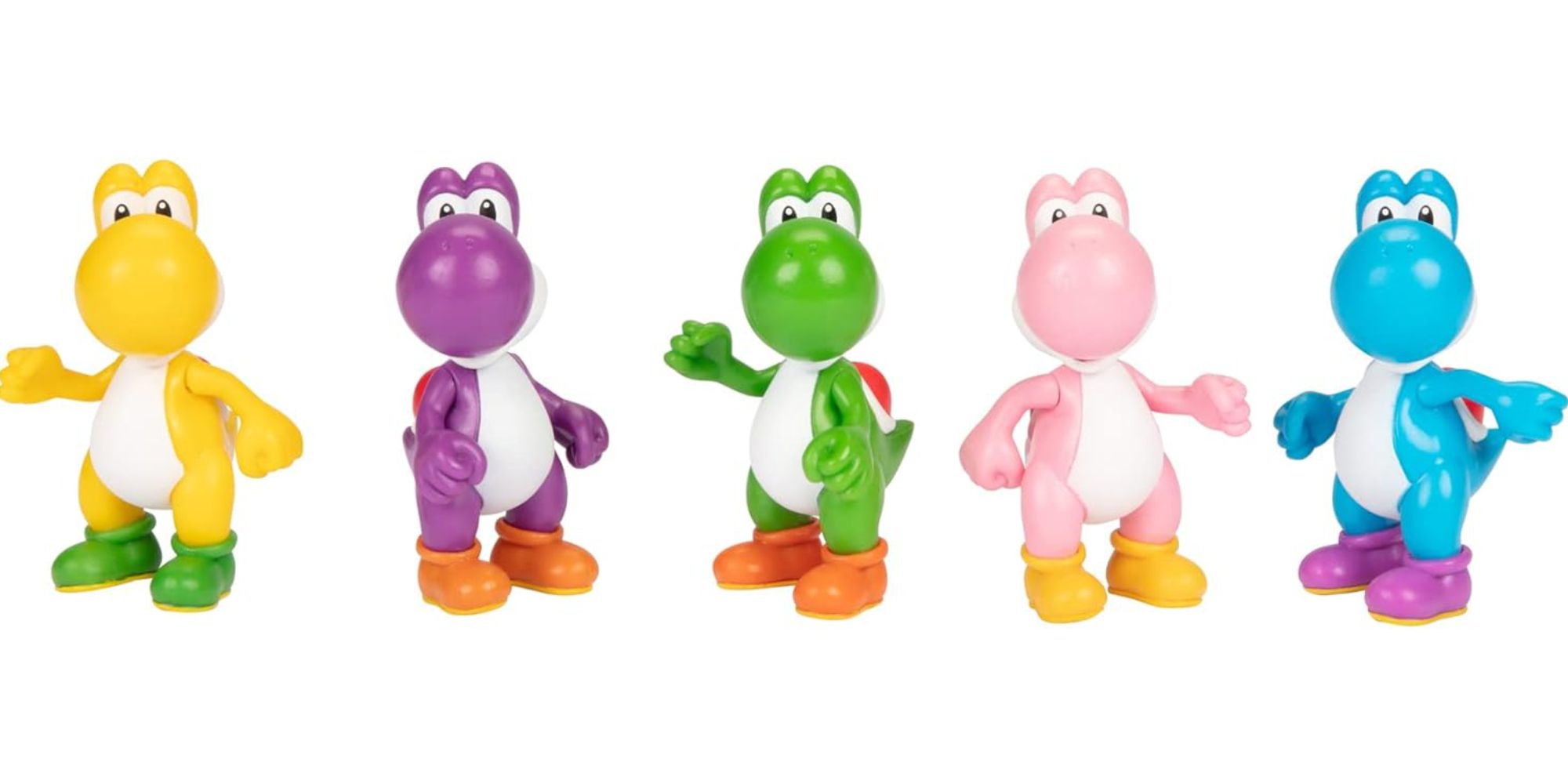 Nintendo Yoshi Figurines Set of 5