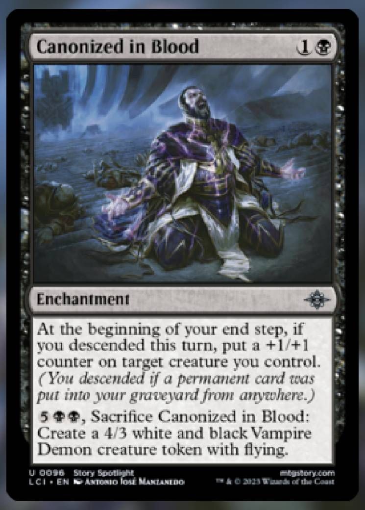 Canonized in Blood