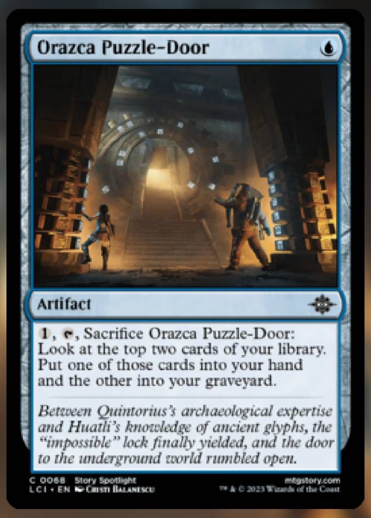 Orazca Puzzle-Door