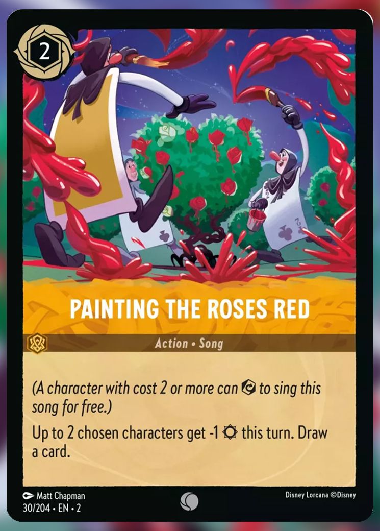 Painting the Roses Red