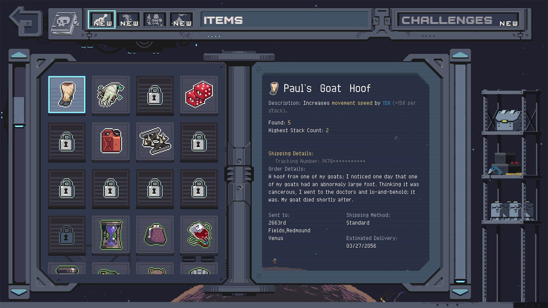 pauls goat hoof item description in collection