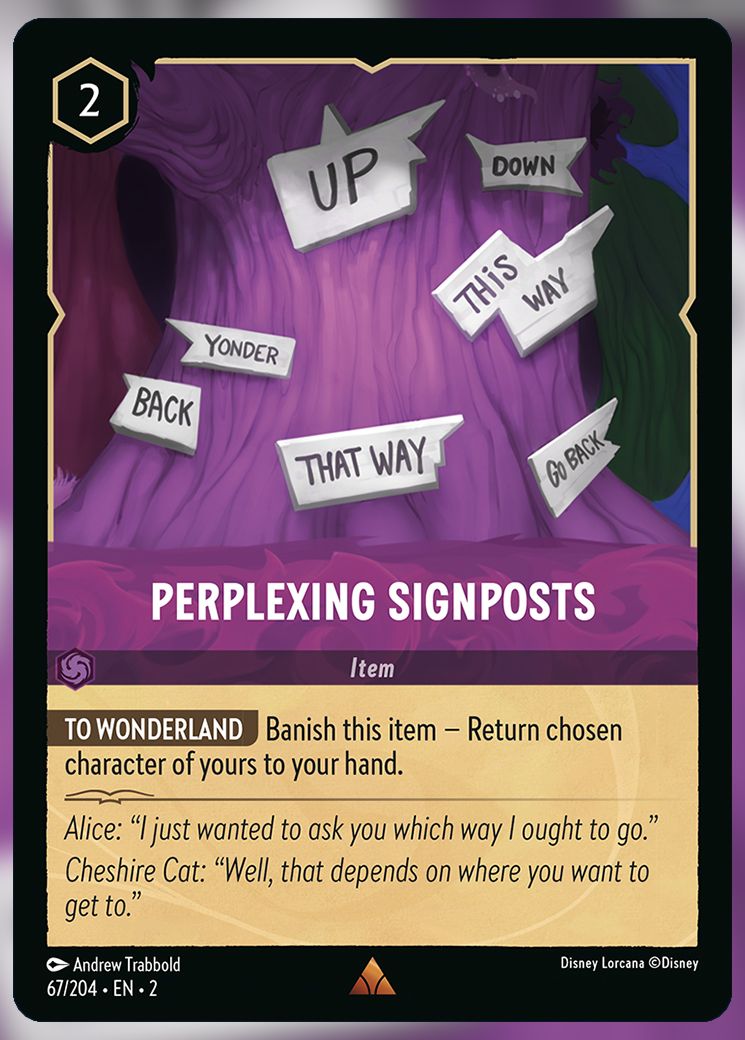 Perplexing Signposts