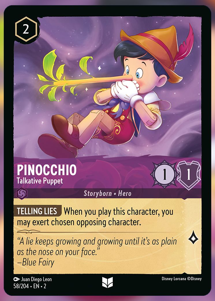 Pinocchio, Talkative Puppet