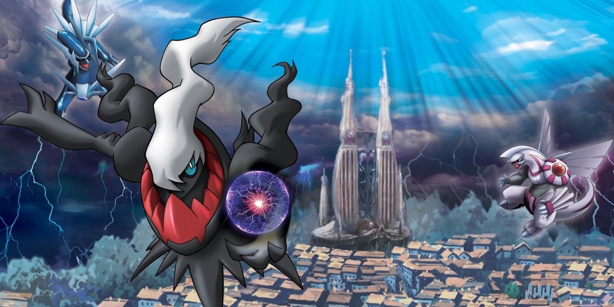 Pokemon The Rise Of Darkrai, Palkia and Dialga