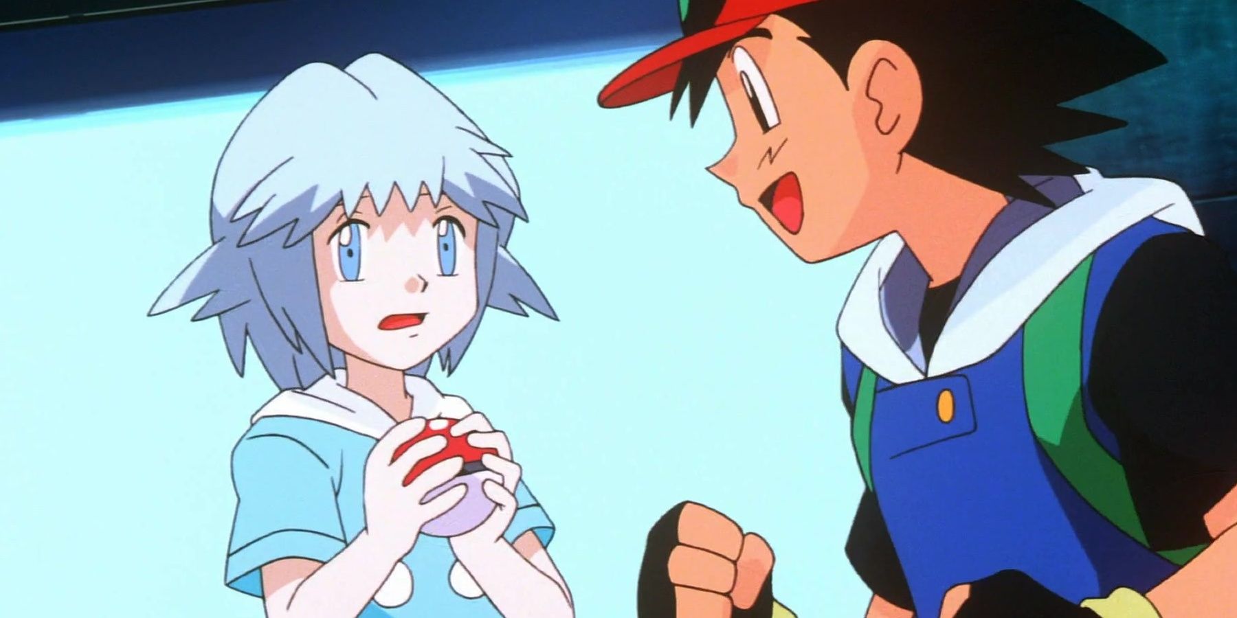 Pokemon Destiny Deoxys Ash and his friend