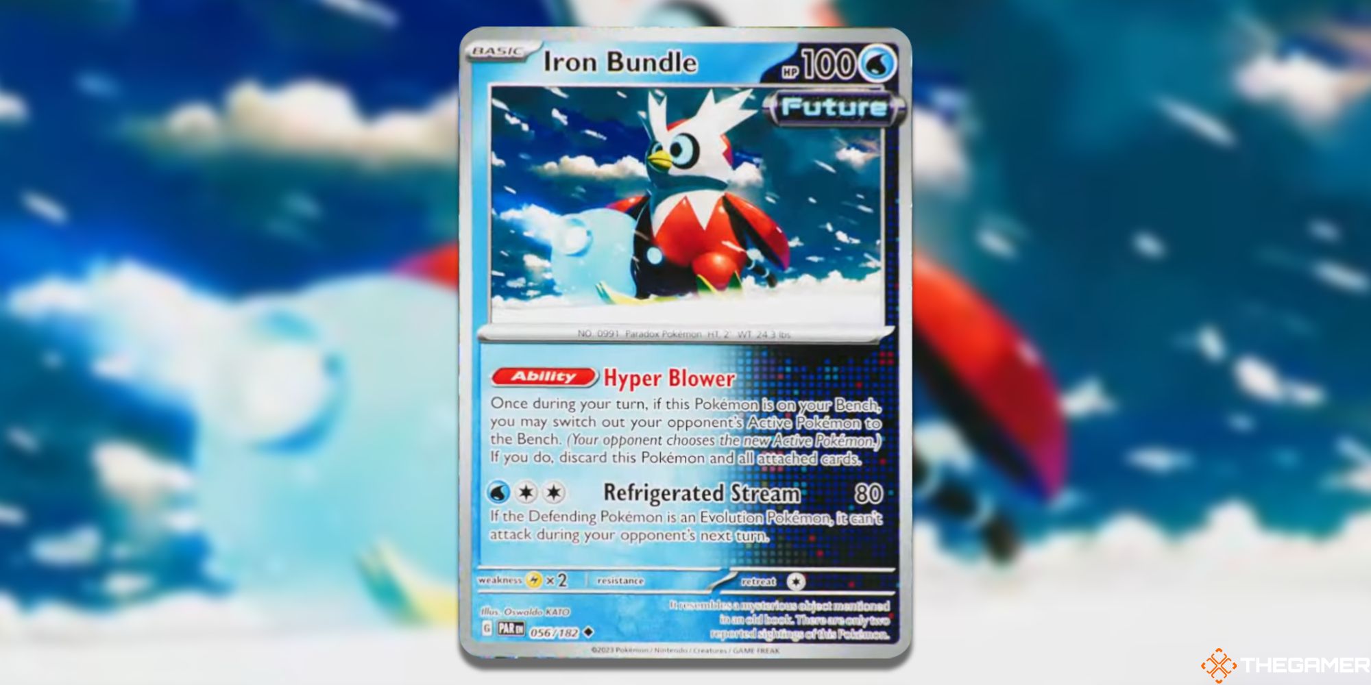 Pokemon TCG Iron Bundle Card