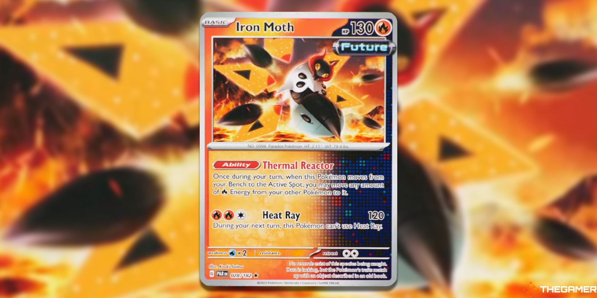 Pokemon TCG Iron Moth Card