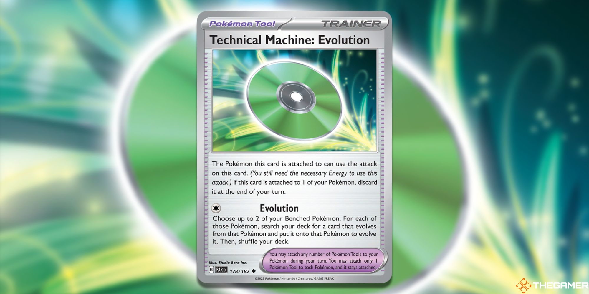 Pokemon TCG Technical Machine Evolution Card