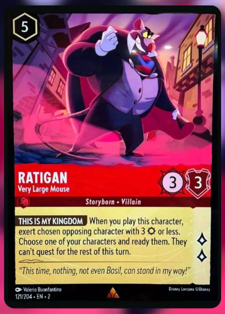 Ratigan, Very Large Mouse Lorcana