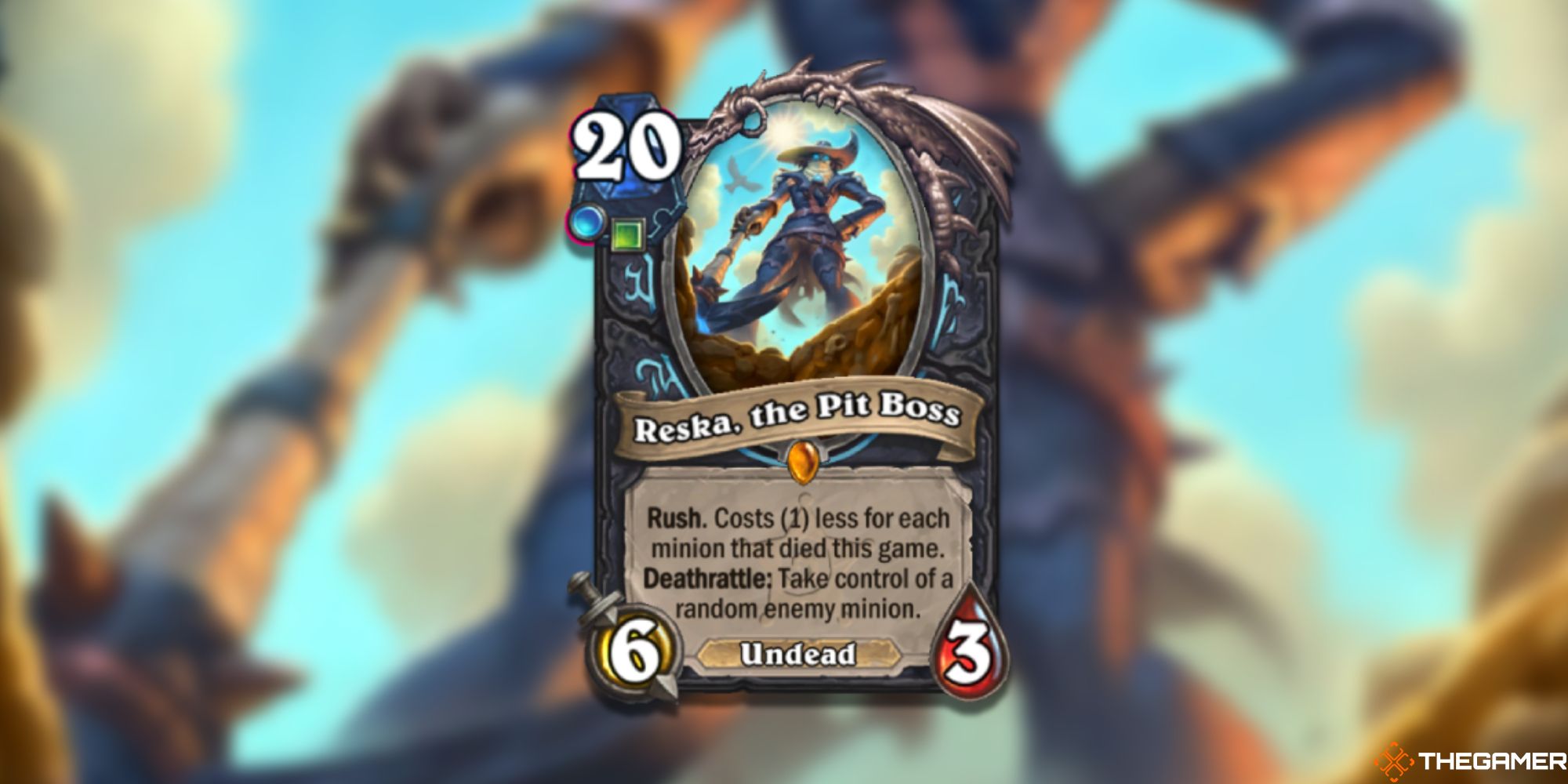 Reska, the Pit Boss, Hearthstone Card