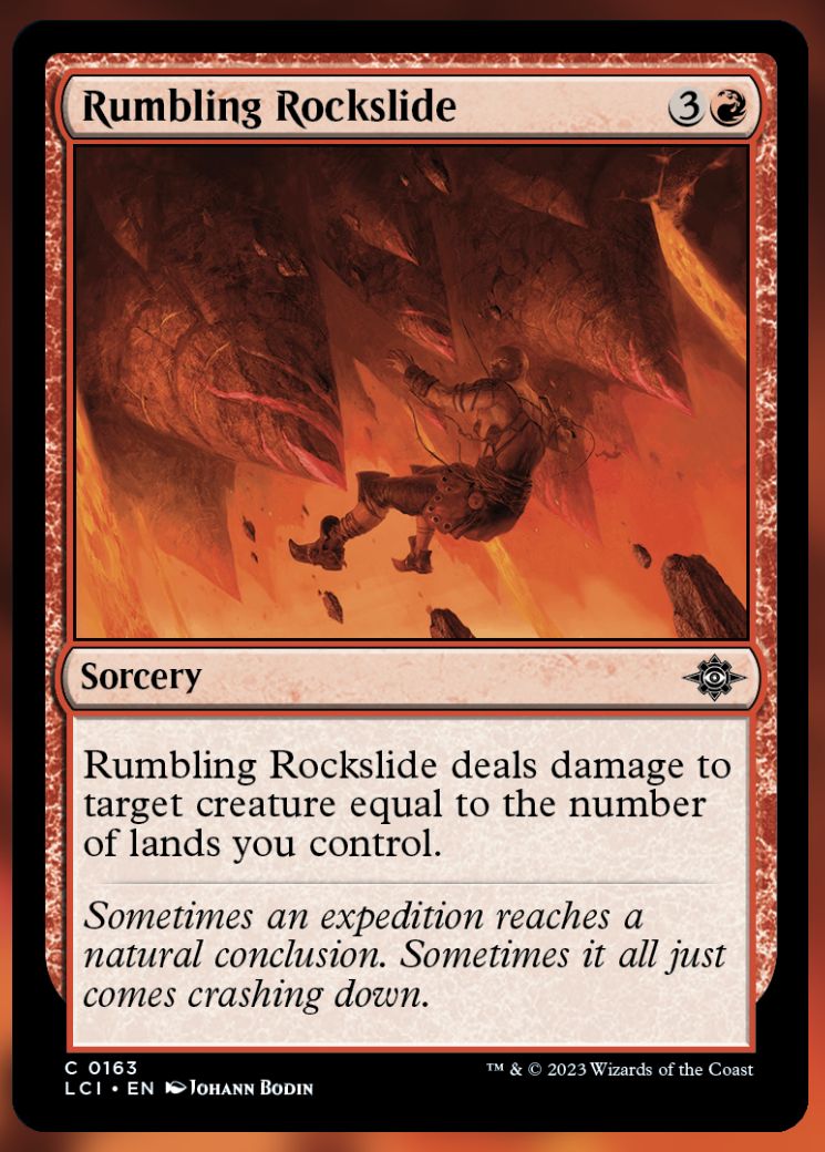 Rumbling Rockslide