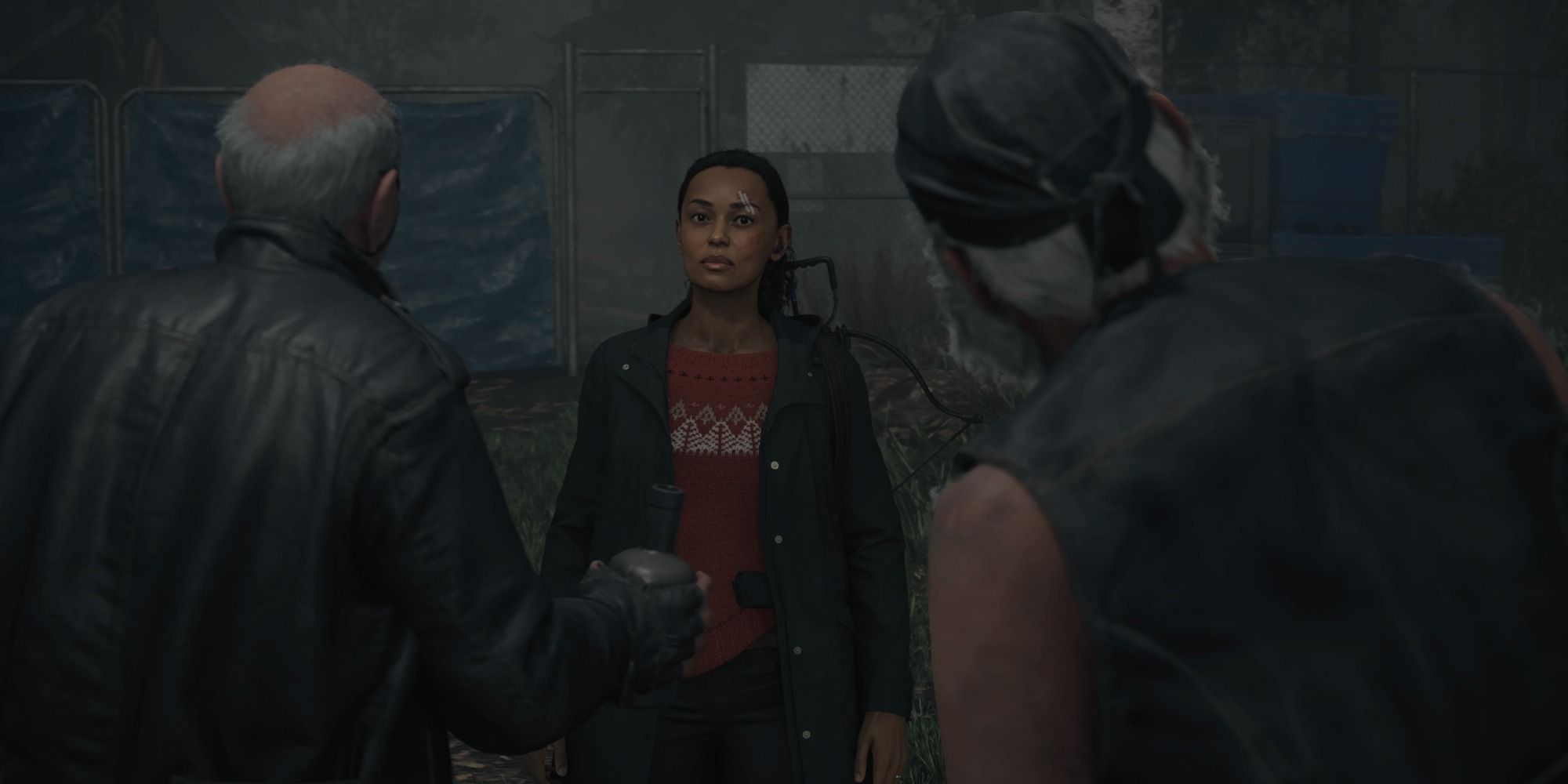 Saga Anderson talking to Tor And Odin
