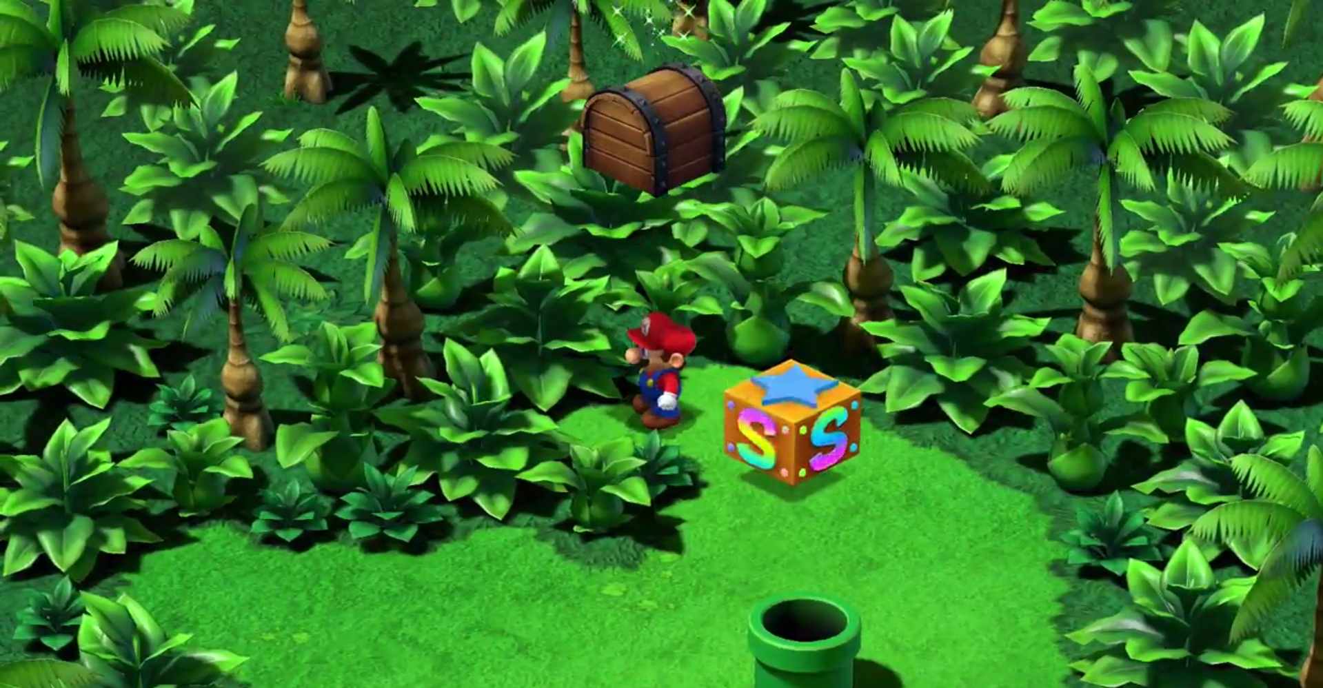 The only hidden Treasure Chest in Yo'ster Isle, Super Mario RPG.