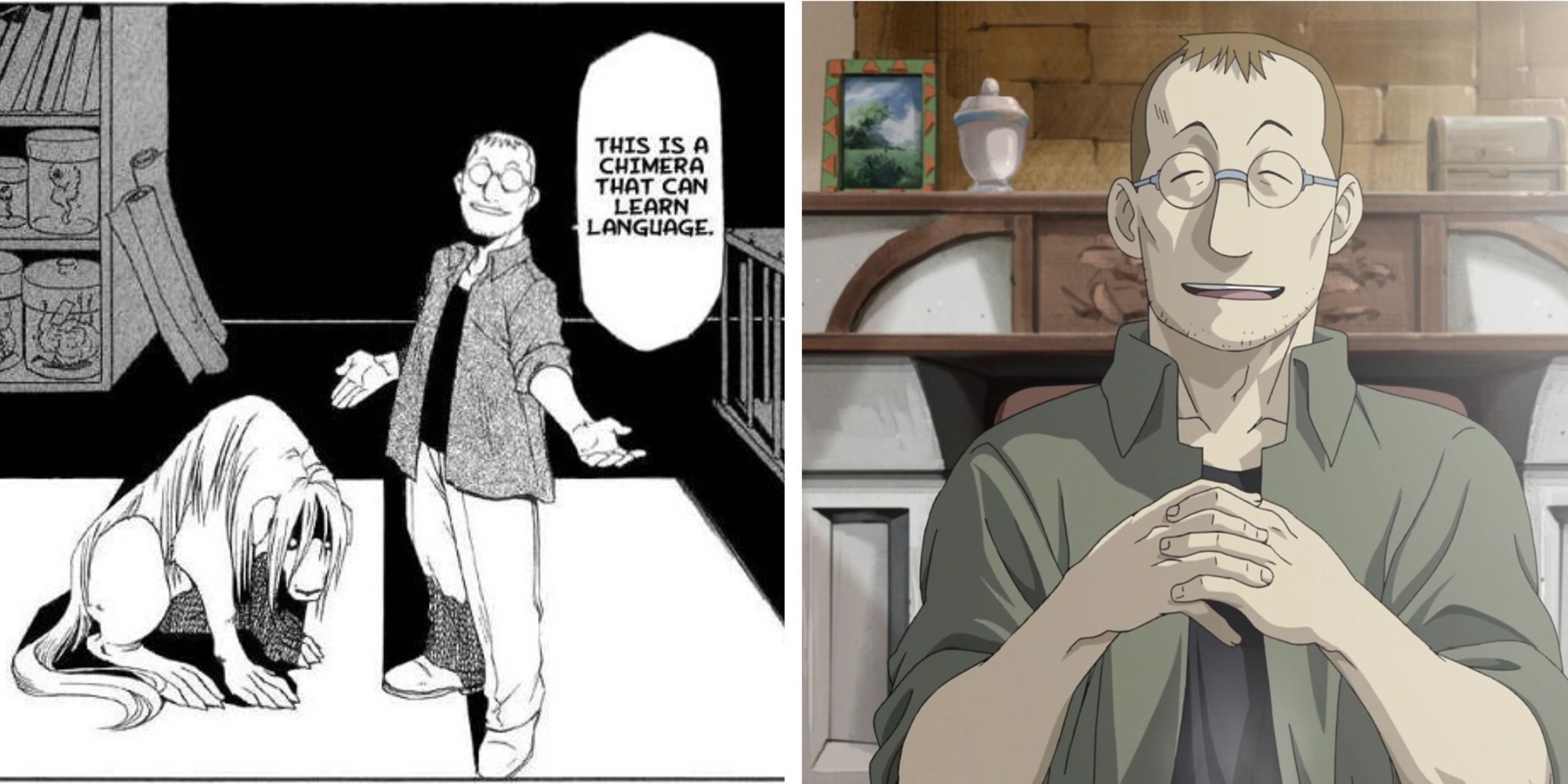 Shou Tucker From The Anime And The Manga