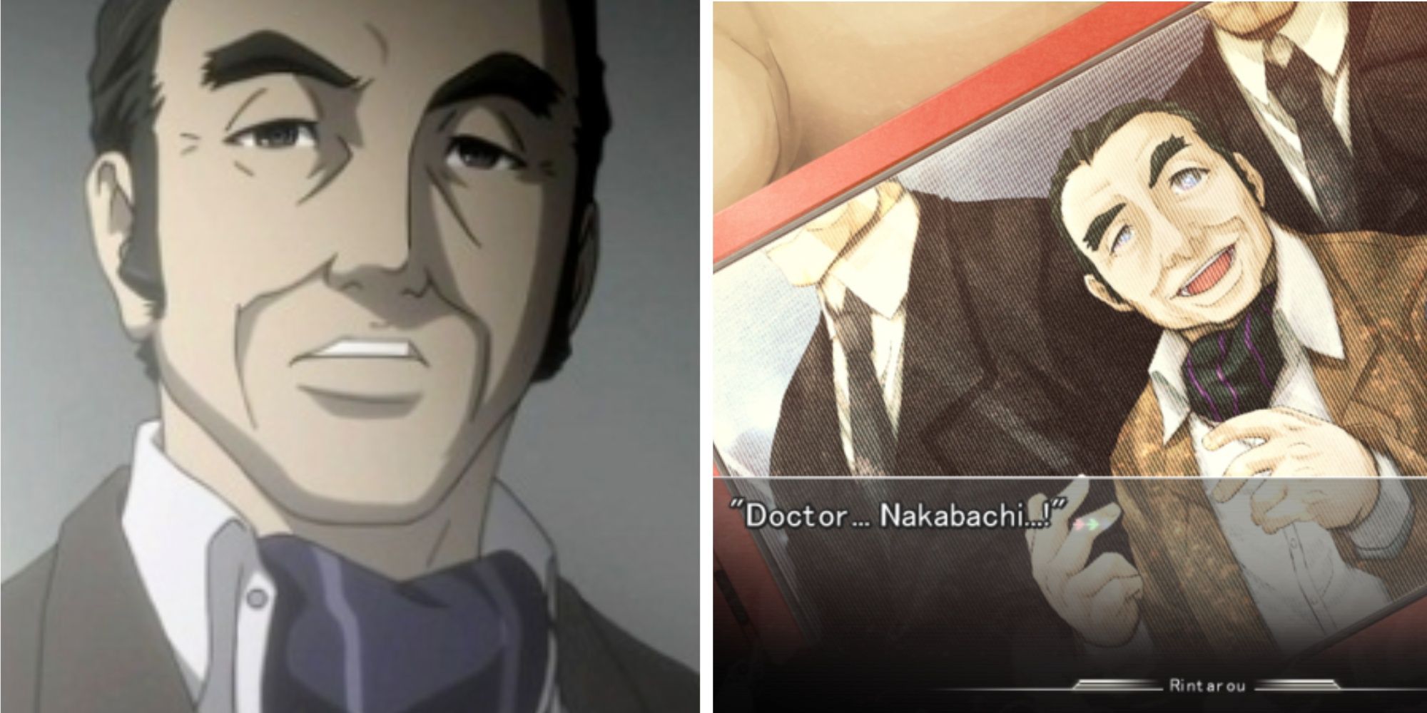 Shouichi Makise from the anime and the visual novel