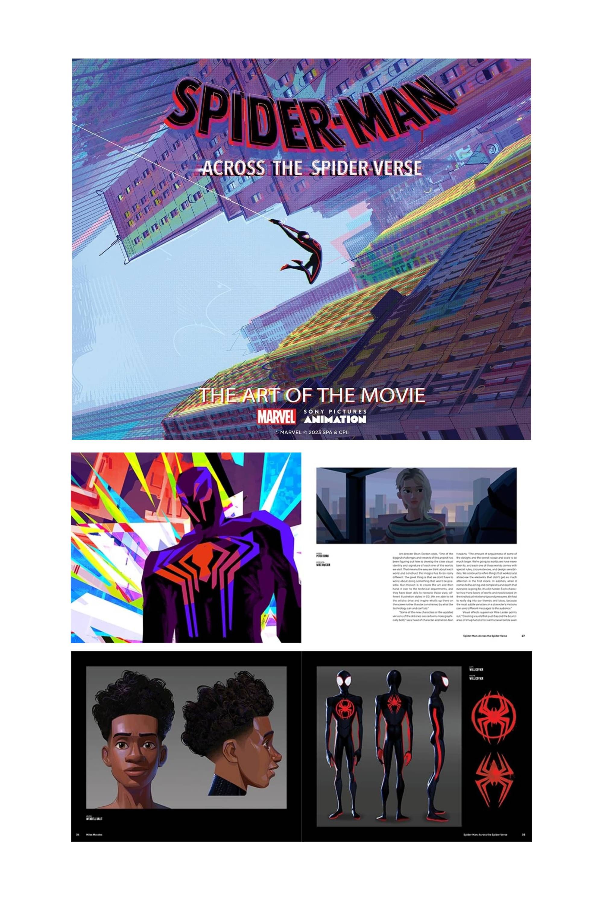 Spider-Man - Across the Spider-Verse - The Art of the Movie (Book)