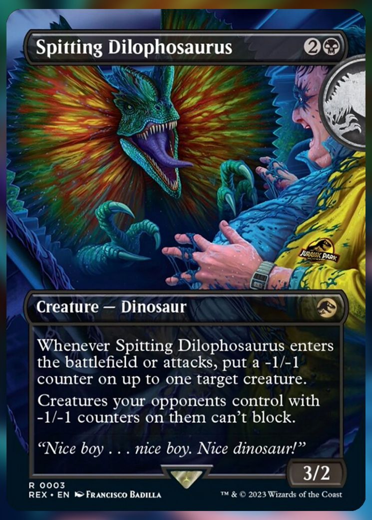 Spitting Dilophosaurus