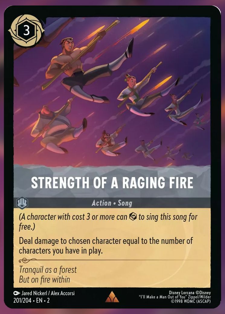 Strength of a Raging Fire