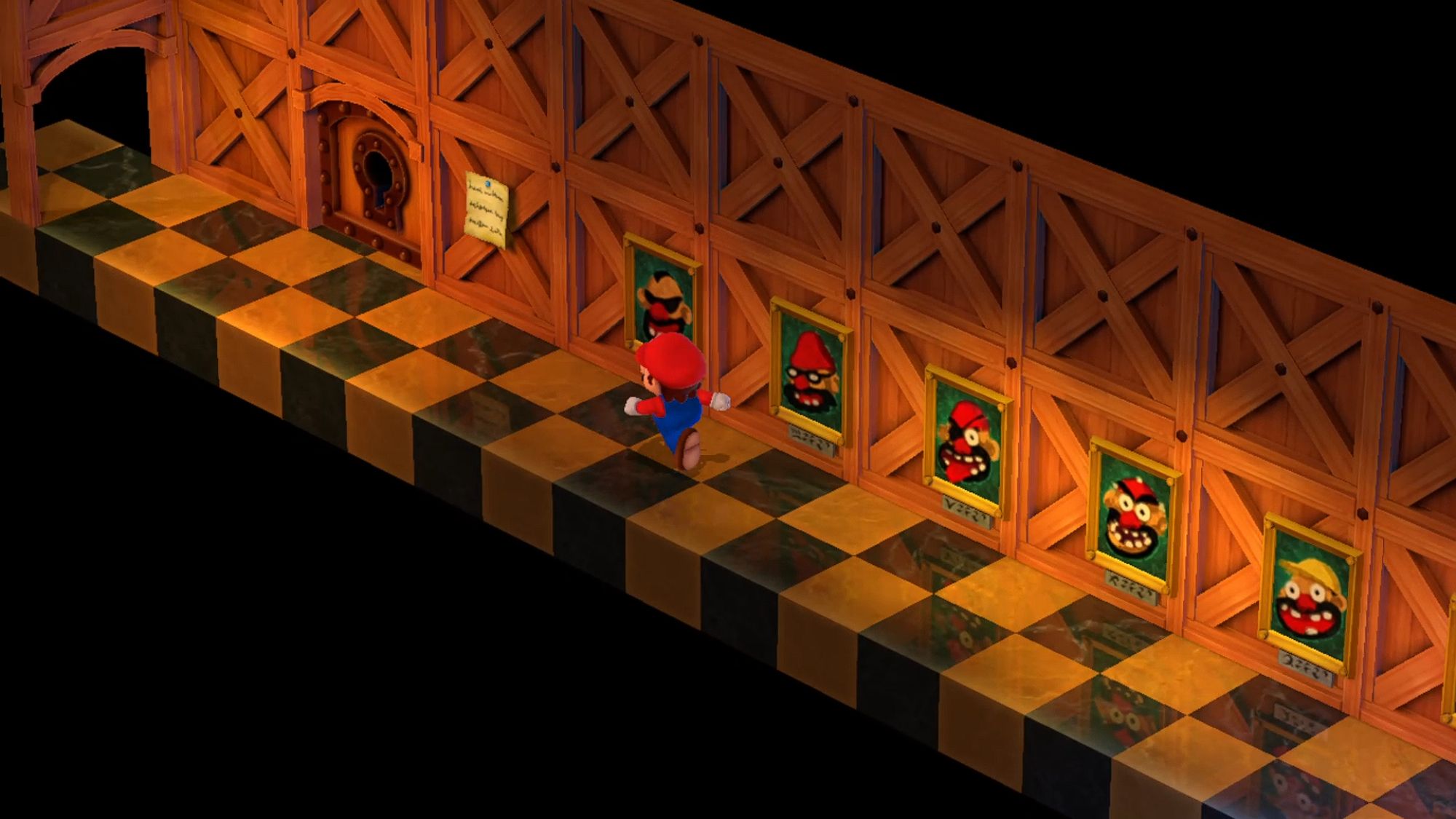 Super Mario RPG Mario Solving Booster Puzzle