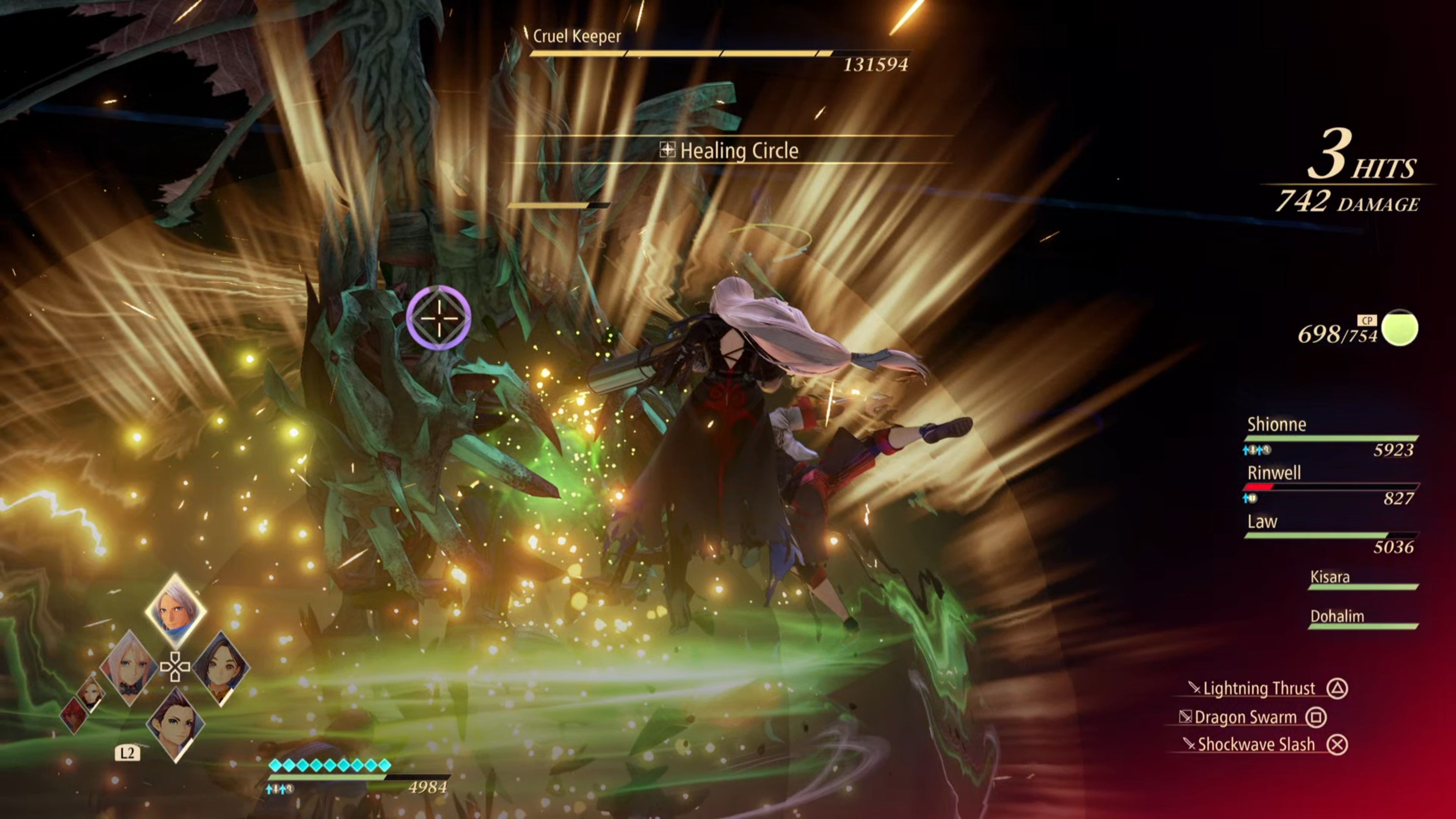 Tales-Of-Arise-Beyond-The-Dawn-Cruel-Keeper-Shionne-Boost-Attack-2