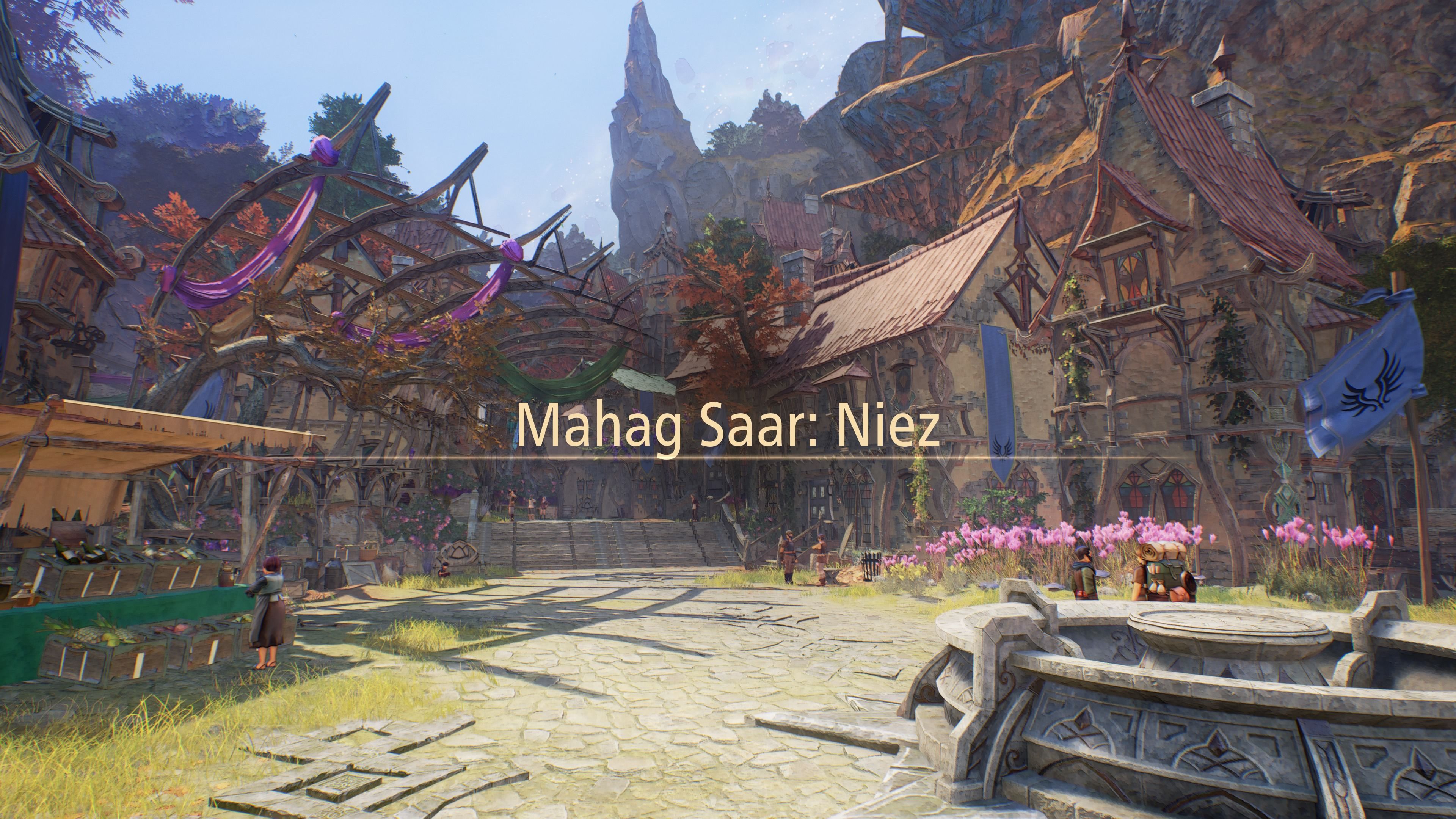 The city of Niez in Mahag Saar in Tales of Arise: Beyond the Dawn