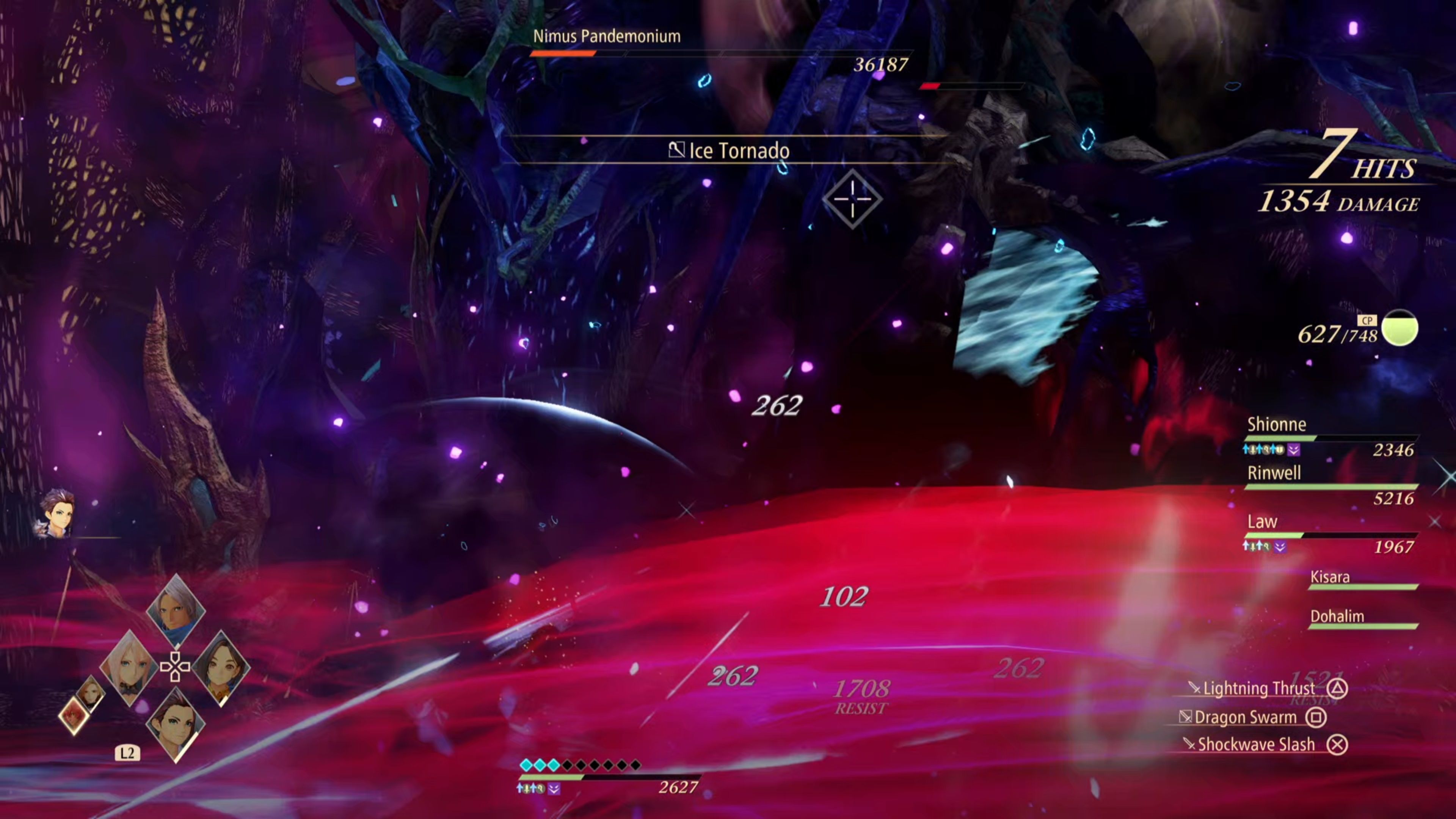 Tales-Of-Arise-Beyond-The-Dawn-Nimus-Pandemonium-Devastating-AoE