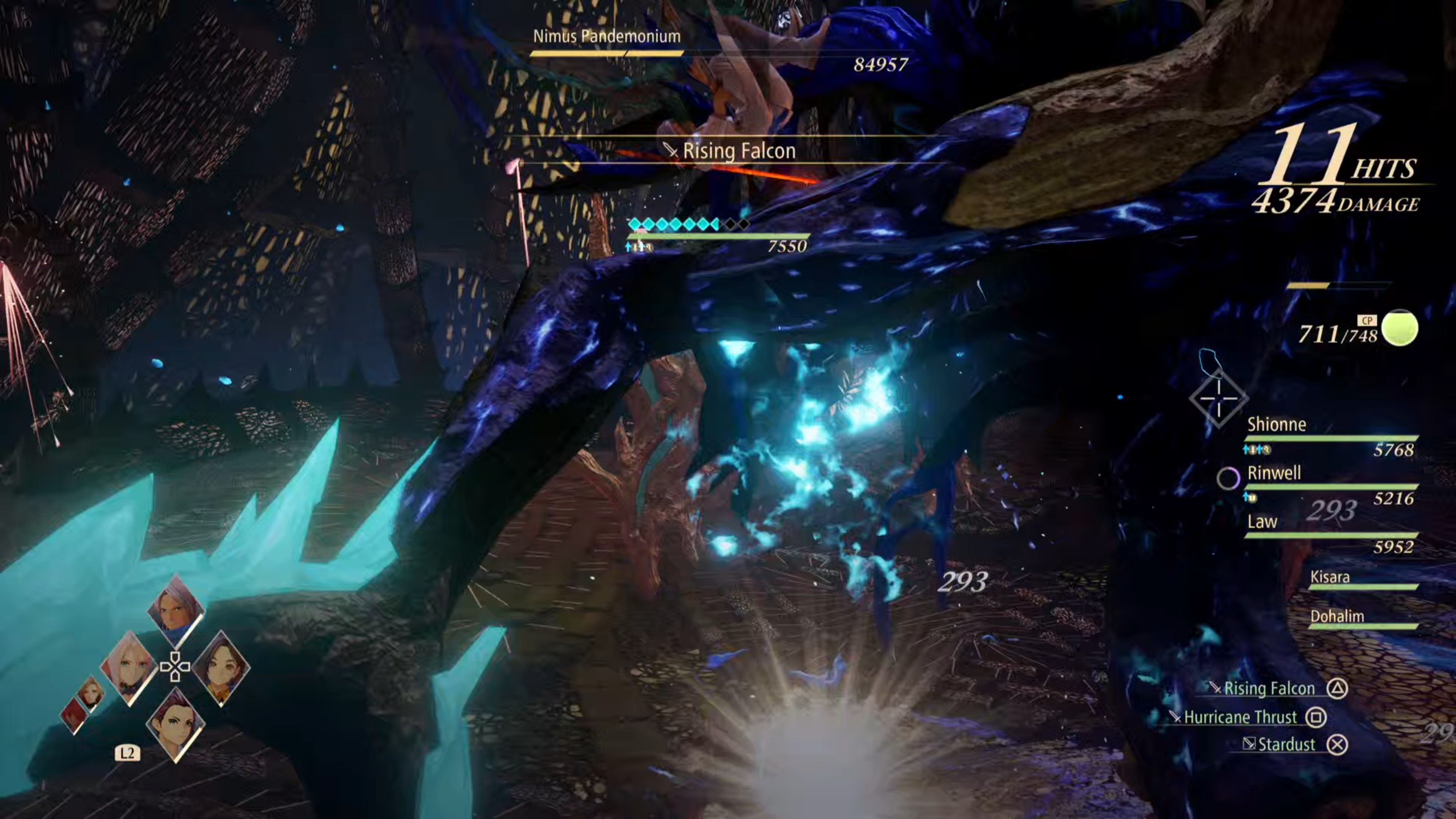 Tales-Of-Arise-Beyond-The-Dawn-Nimus-Pandemonium-Lightning-Thrust-Stardust-Rising-Falcon-Spam-2