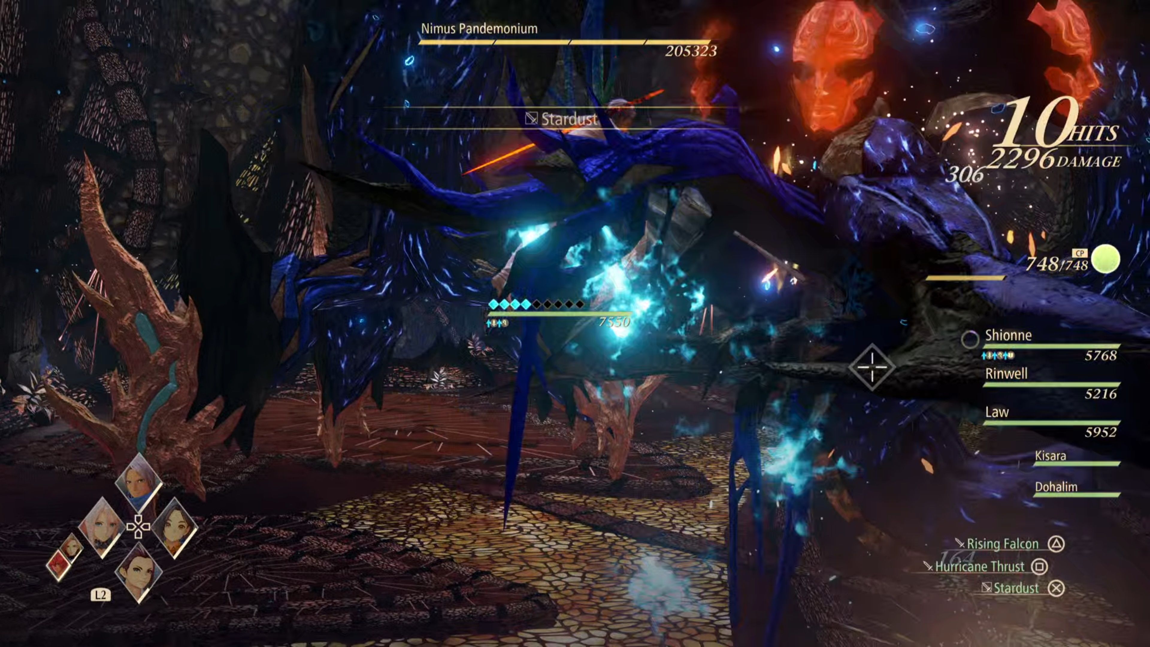 Tales-Of-Arise-Beyond-The-Dawn-Nimus-Pandemonium-Lightning-Thrust-Stardust-Rising-Falcon-Spam
