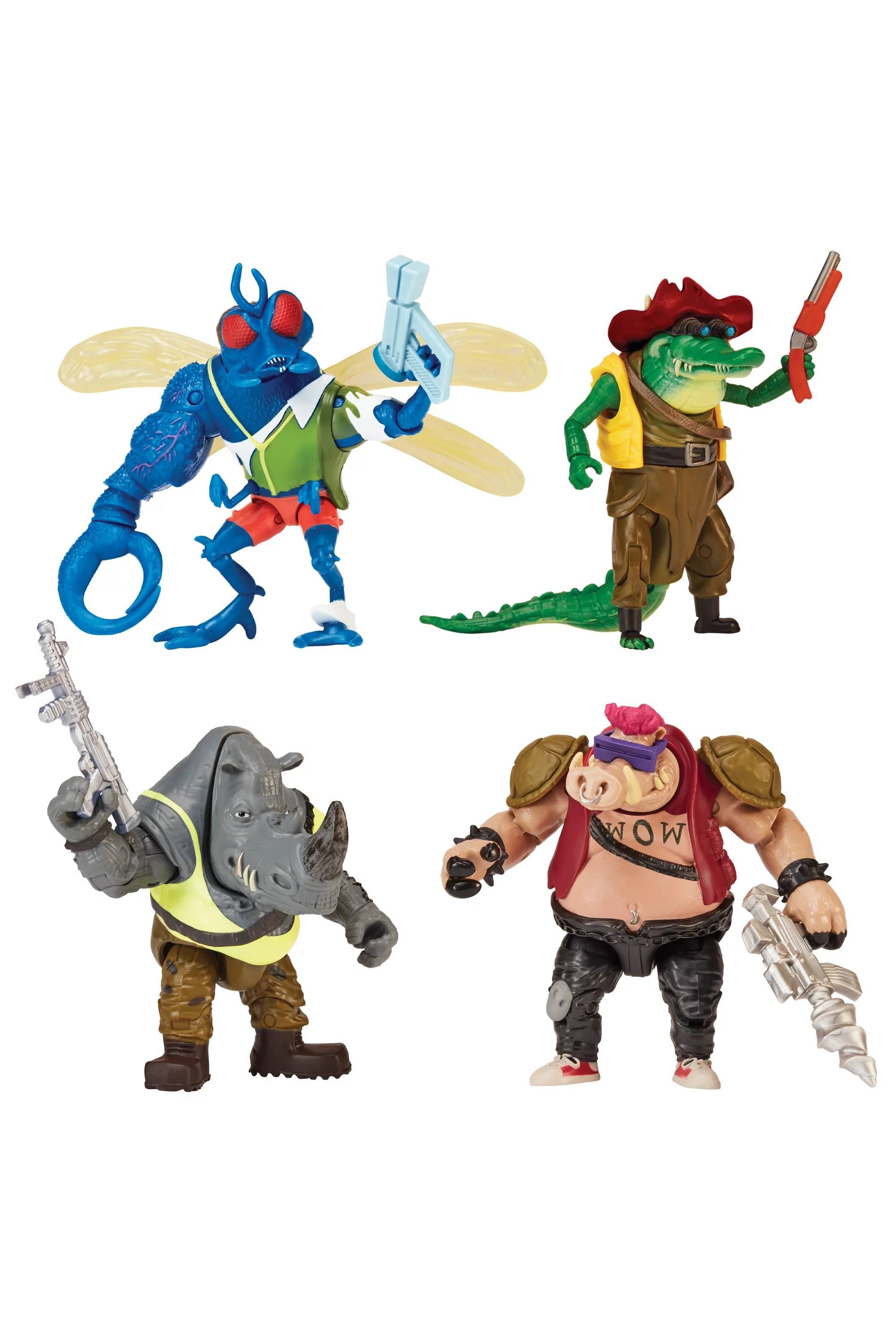 Teenage Mutant Ninja Turtles - Mutant Mayhem Movie Mutant Basic Figure Bundle