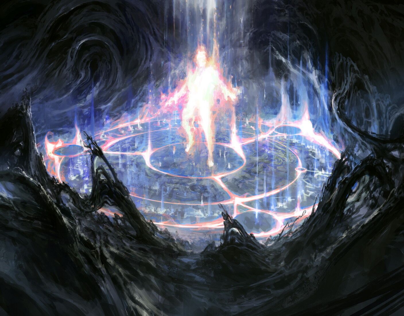 Teleportation Circle by Chris Cold