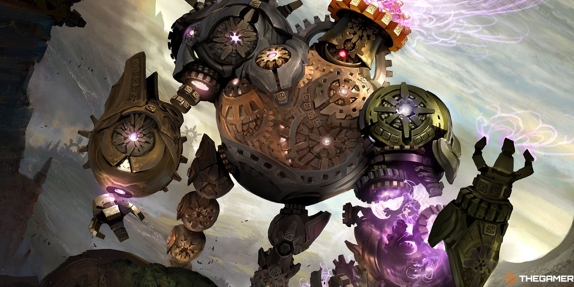 The Golden-Gear Colossus by Kekai Kotaki