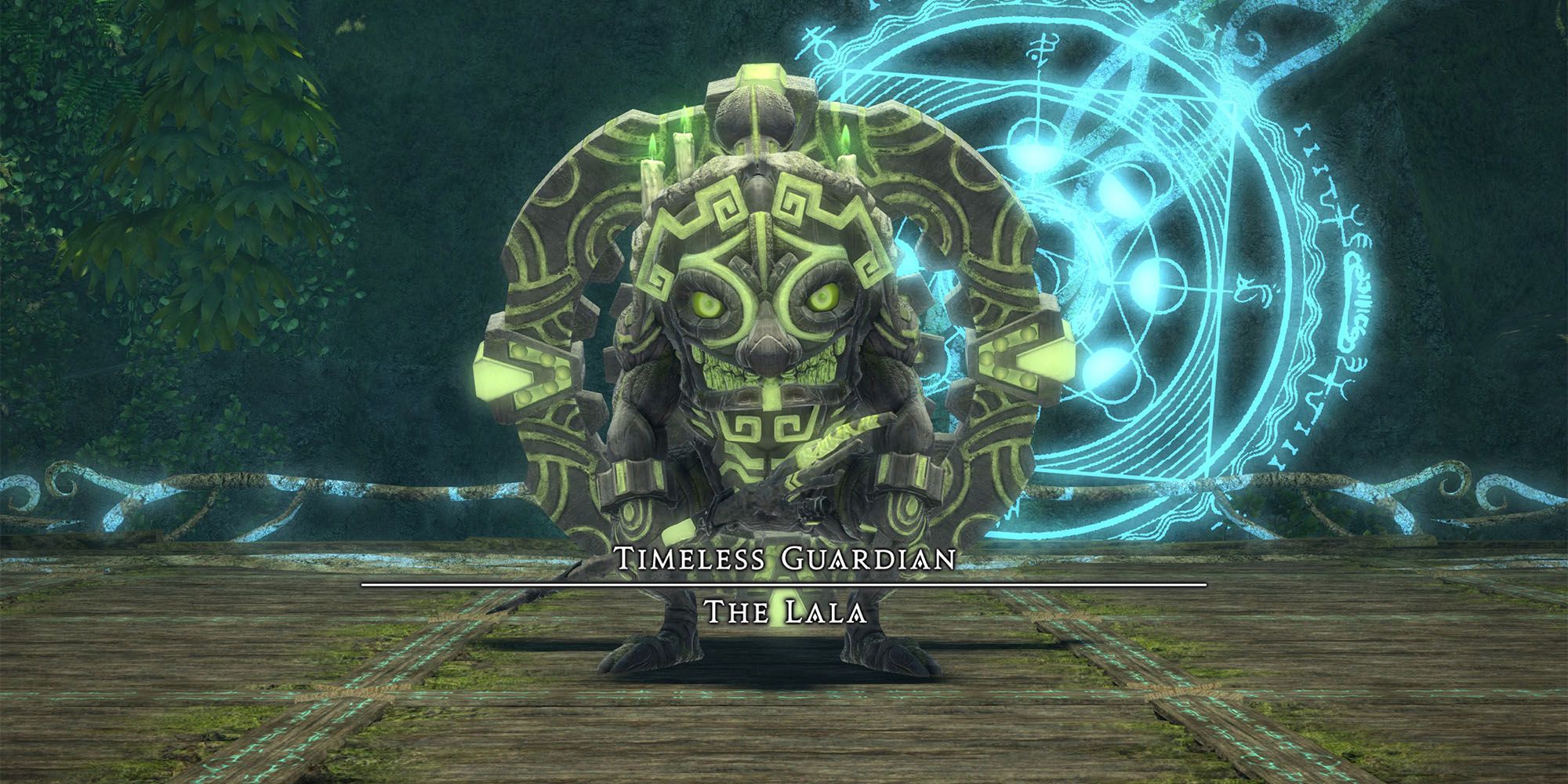 the lala, final boss of the center path of aloalo island variant dungeon