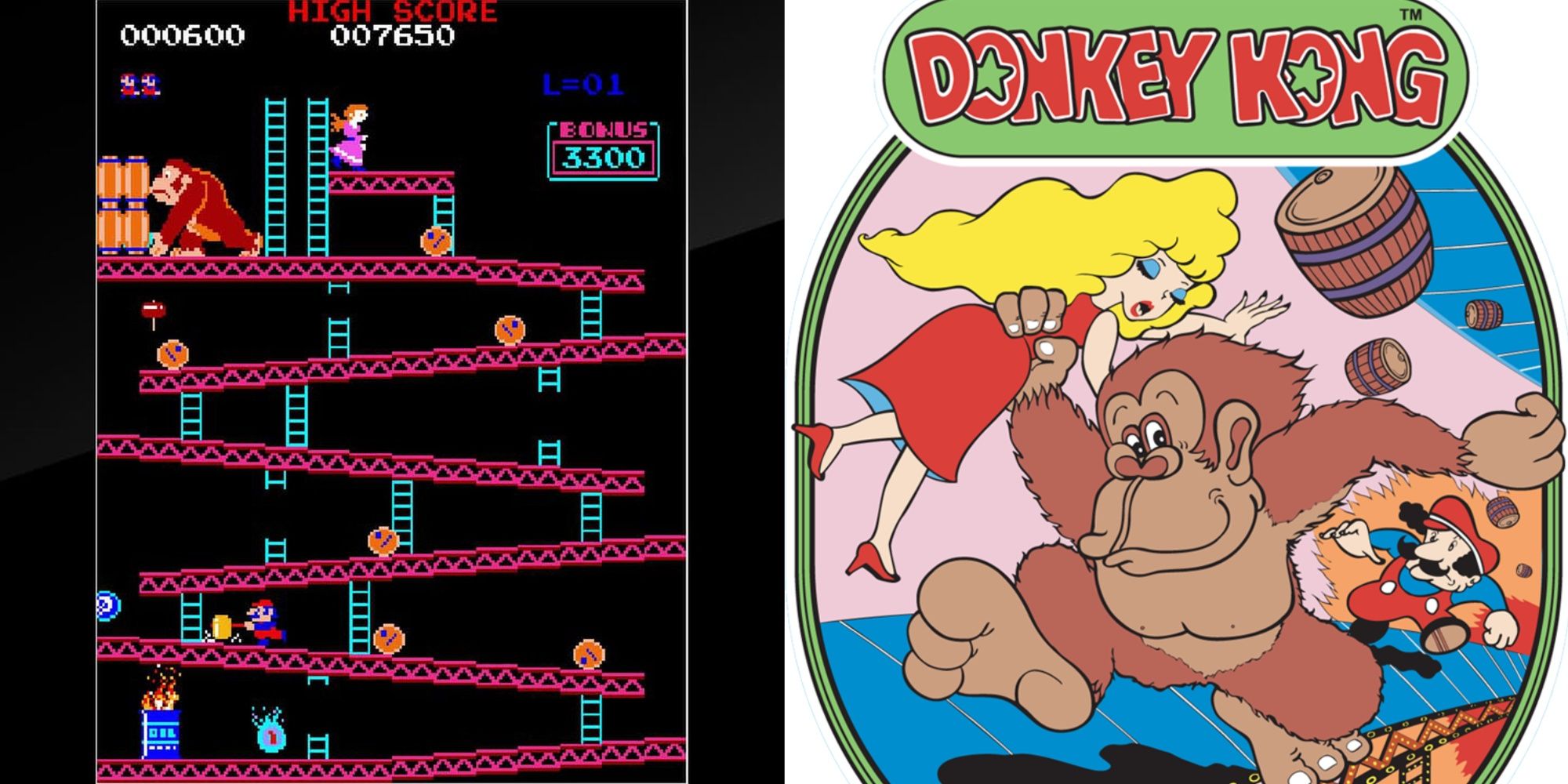 The OG Donkey Kong Switch Remake Screenshot And Cover Art
