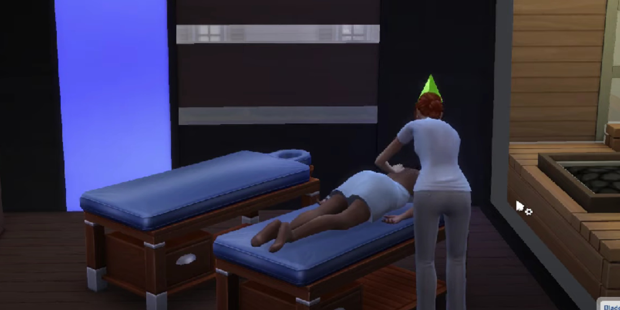 sim giving another sim a fertility massage