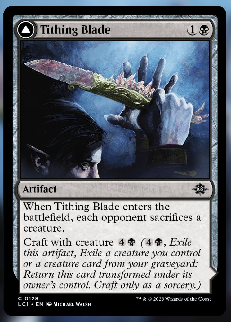 Tithing Blade