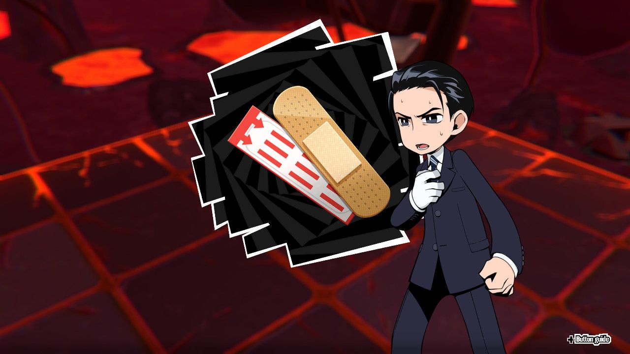 toshiro with the bandaid keys persona 5 tactica