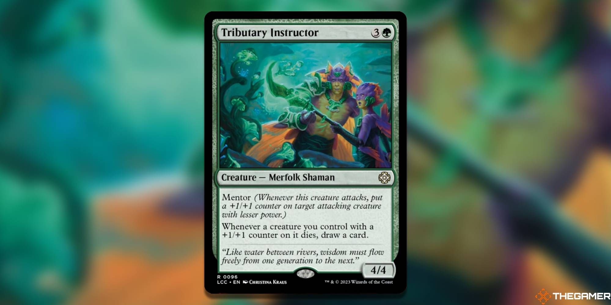 Tributary Instructor MTG card
