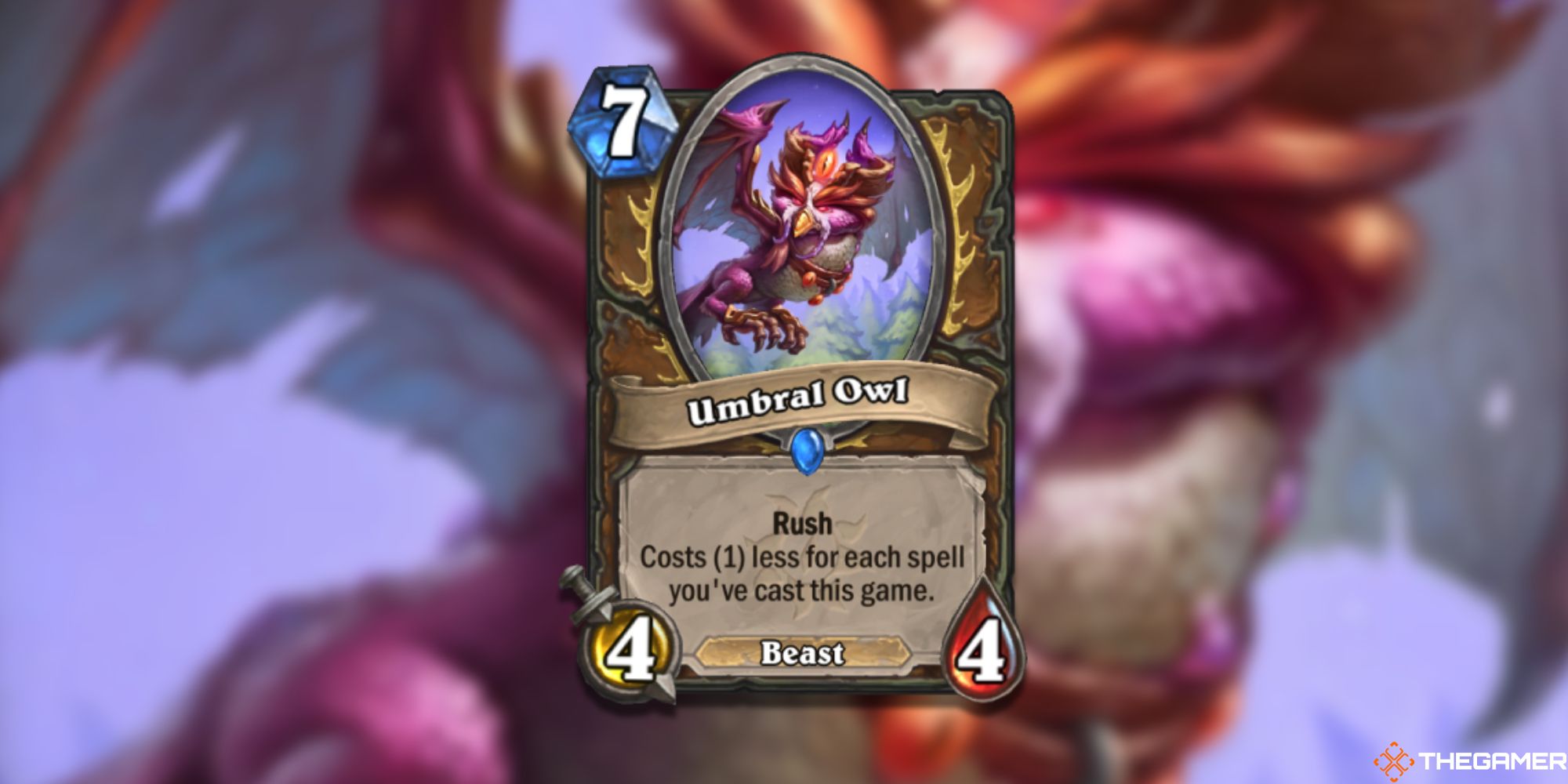 Umbral Owl Hearthstone Card