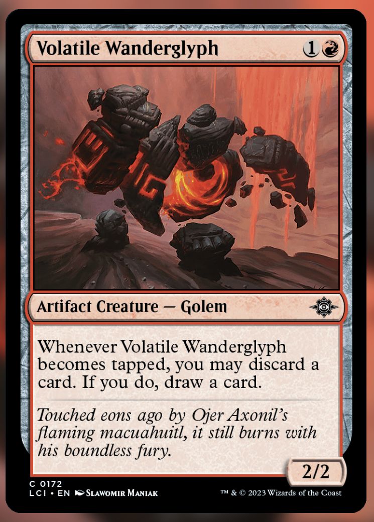 Volatile Wanderglyph