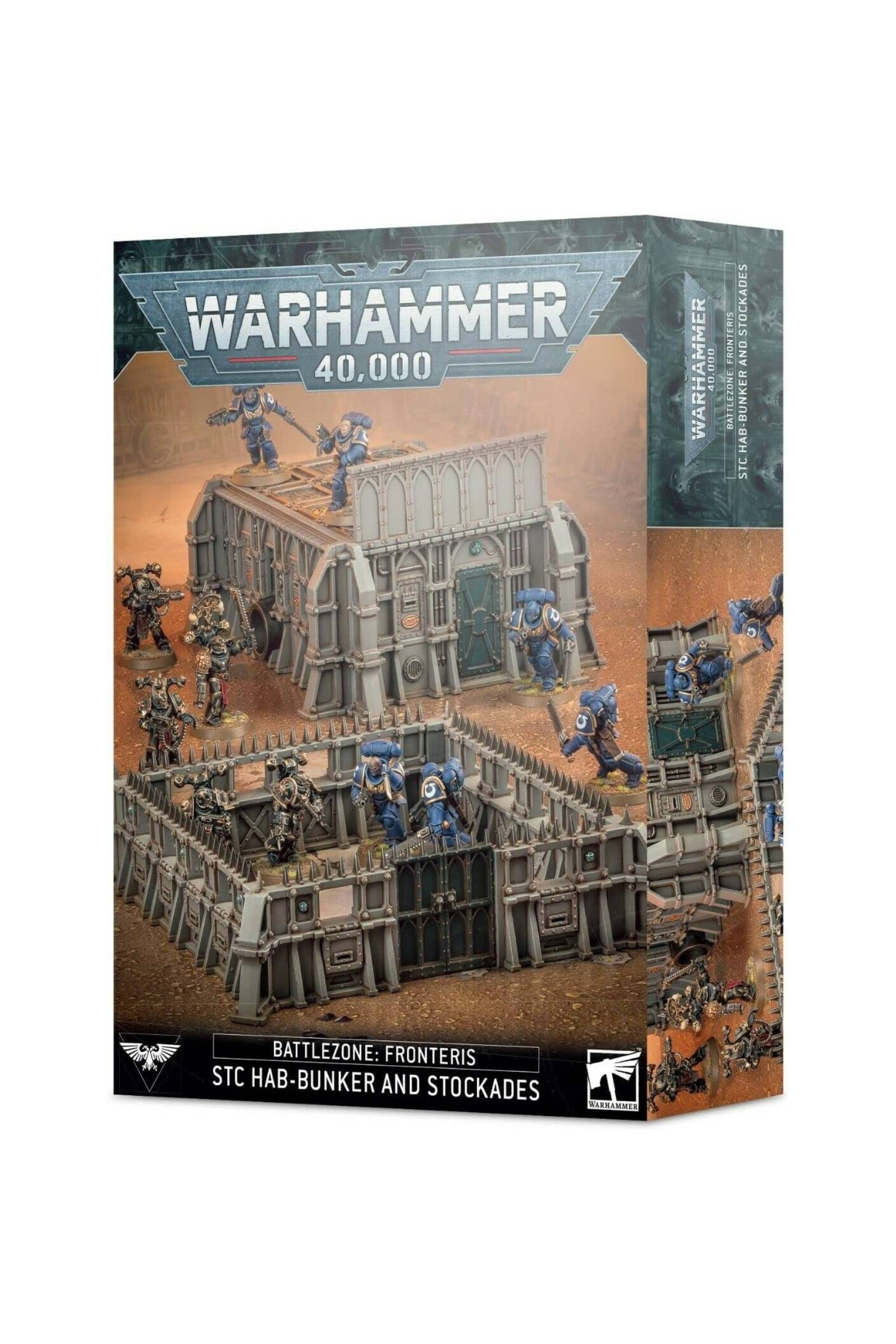 Warhammer 40,000 - Battlezone Fronteris_ STC Hab-Bunker and Stockades