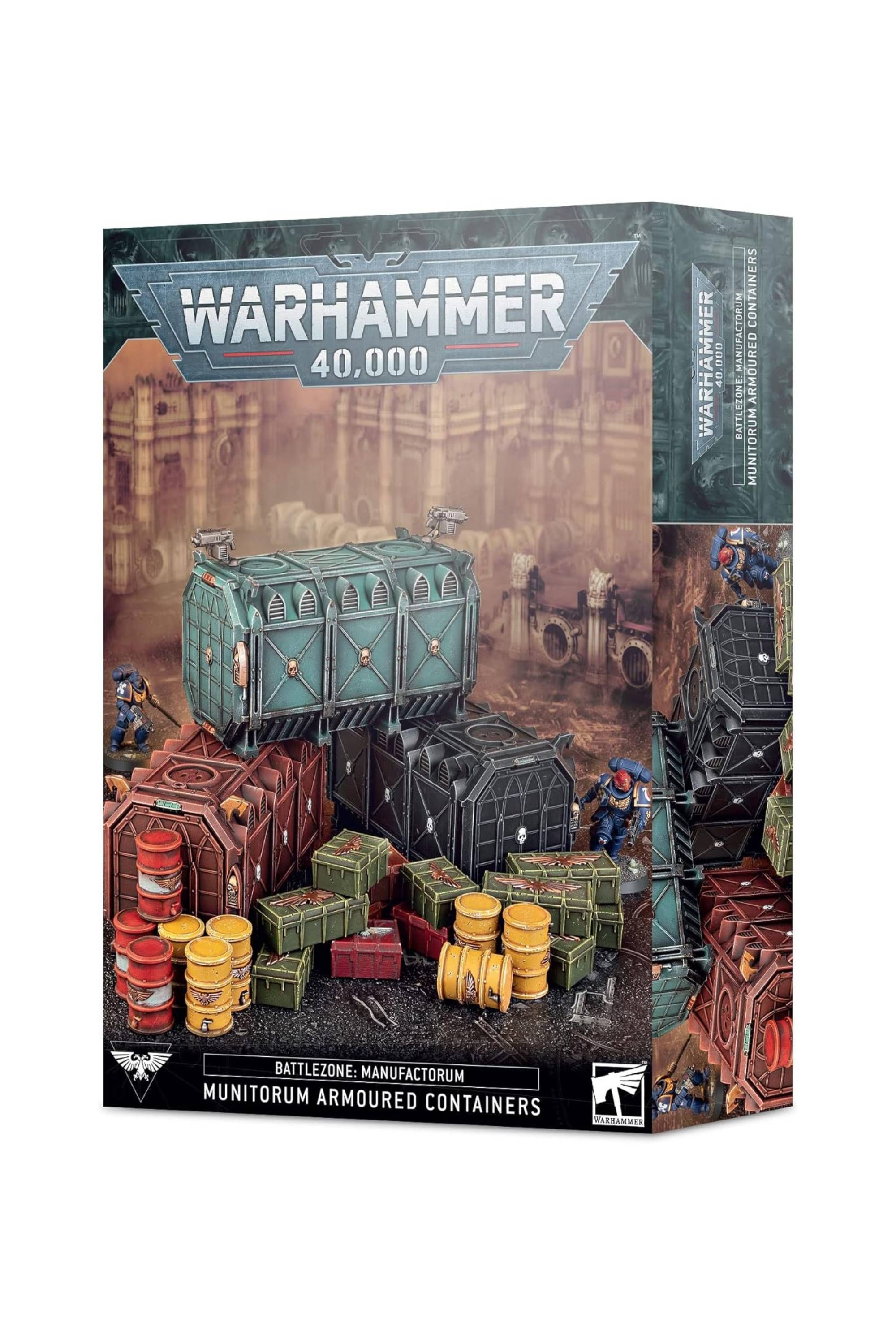 Warhammer 40,000 - Battlezone_ Manufactorum Munitorum Armoured Containers