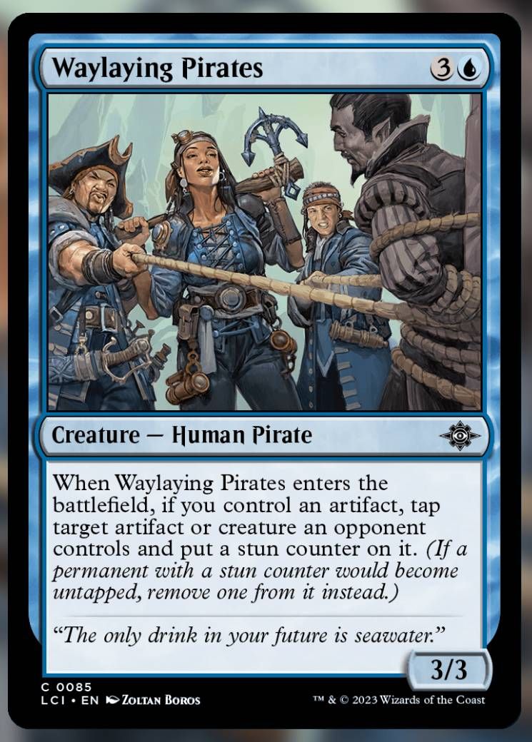 Waylaying Pirates